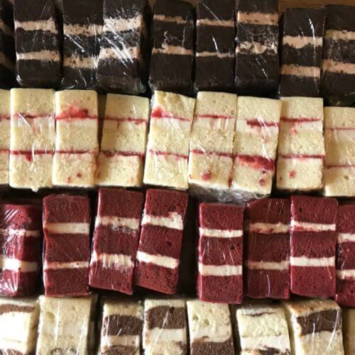Cake samples for weddings