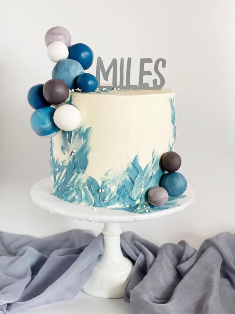 Sphere Planets Cake