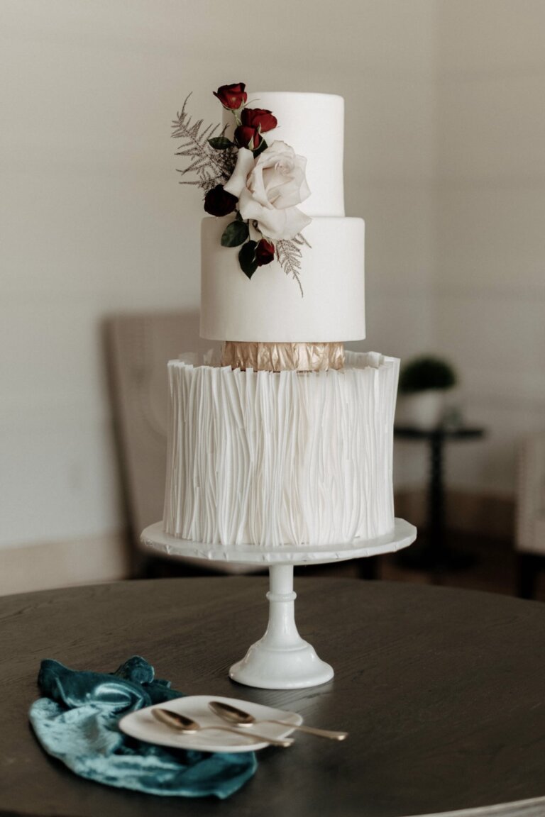 Wedding cake, wafer paper wedding cake.